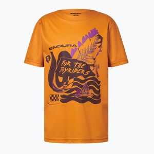 Gyerek kerékpáros mez Endura Singletrack Core Jr end orange (Singletrack Core Jr E7169ENO) kép