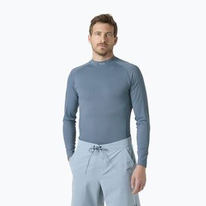 Férfi úszó hosszú ujjú felső Helly Hansen Waterwear Rashguard washed navy (Waterwear Rashguard 34546_601) kép