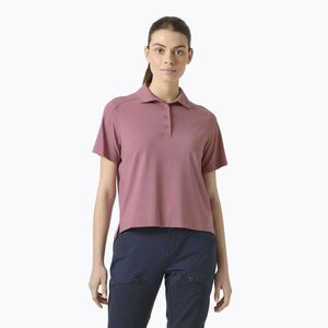 Női galléros póló Helly Hansen Hp Salina Polo wildberry (Hp Salina Polo 34591_664) kép