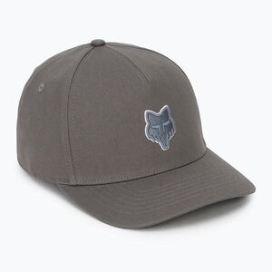 Baseballsapka Fox Racing Fox Head Flexfit steel grey (Fox Head Flexfit 31622_172) kép