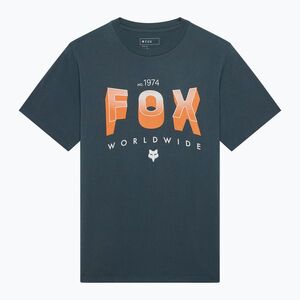 Férfi póló Fox Racing Block 195 Original deep cobalt (Block 195 Original 38499_387) kép