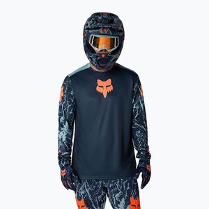Férfi kerékpáros hosszú ujjú póló Fox Racing Ranger Image Print arctic blue (Ranger Image Print 38376_C84) kép