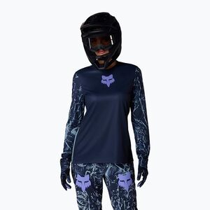 Női kerékpáros hosszú ujjú felső Fox Racing Ranger Image Print arctic blue (Ranger Image Print 38385_C84) kép