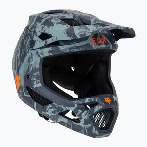 Gyermek kerékpáros sisak Fox Racing Rampage Image Print Jr arctic blue (Rampage Image Print Jr 38333_C84_YL) kép