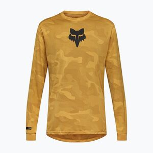 Férfi kerékpáros hosszú ujjú póló Fox Racing Ranger Tru Dri bronze (Ranger Tru Dri 32365_585) kép