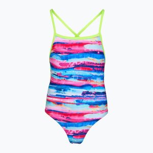 Egyrészes fürdőruha Funkita Strapped In One piece colour cutaway (Strapped In One Piece FKS034G7231108) kép