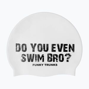 Úszósapka Funky Trunks Silicone white swim bro (Silicone FT997233900) kép