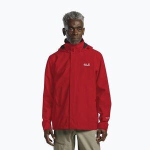 Férfi esőkabát Jack Wolfskin Trailtime 2L siren red (Trailtime 2L A63903_J0191_A06) kép