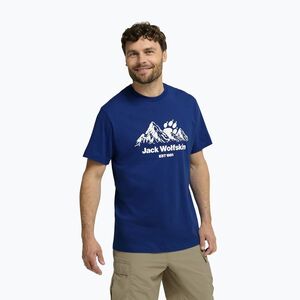 Férfi póló Jack Wolfskin Carefree blue orchid (Carefree A66090_T0464) kép
