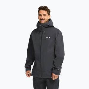 Férfi esőkabát Jack Wolfskin Rockpaw 3L phantom (Rockpaw 3L A65875_6350_A06) kép