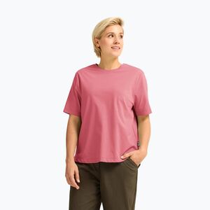 Női túrapóló Jack Wolfskin Travel T evening rose (Travel T A65784_H0111) kép