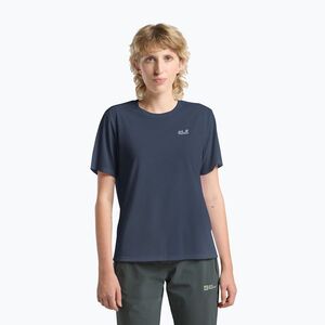 Női túrapóló Jack Wolfskin Vonnan midnight sky (Vonnan A63951_C0412) kép
