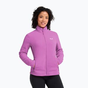Női polár pulóver Jack Wolfskin Taunus 100 Full Zip foxglove (Taunus 100 Full Zip A65796_H0112) kép
