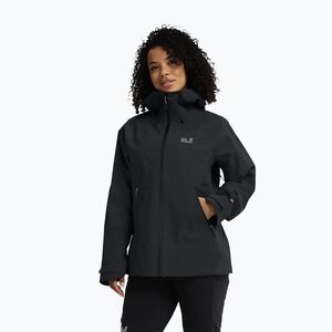 Női esőkabát Jack Wolfskin Rockpaw 3L phantom (Rockpaw 3L A65871_6350_A06) kép