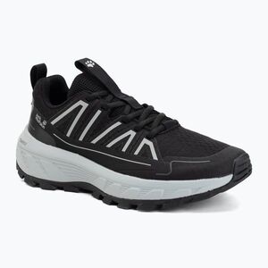 Női túracipő Jack Wolfskin Wild Hike Low black/phantom (Wild Hike Low A65582_6156) kép