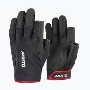 Vitorlás kesztyűk Musto Essential Sailing Long Finger 2.0 black (Essential Sailing Long Finger 2.0 86117_990) kép