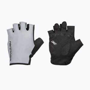 Férfi kerékpáros kesztyűk Northwave Active Max Short Finger light grey (Active Max Short Finger C89262125) kép