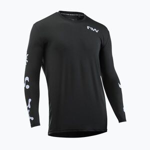 Férfi kerékpáros hosszú ujjú póló Northwave Xtrail black/ice grey (Xtrail 89251137) kép