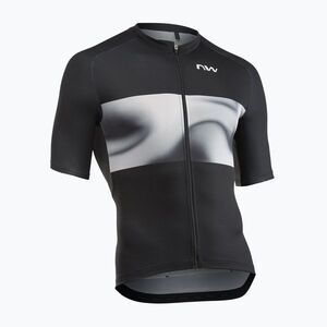 Férfi kerékpáros mez Northwave Force Evo black/light grey (Force Evo 89241077) kép