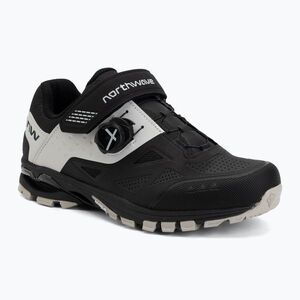 Férfi MTB kerékpáros cipő Northwave Spider Plus 3 black/light grey (Spider Plus 3 80223012) kép