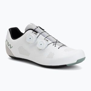 Férfi országúti kerékpáros cipő Northwave Revolution white/light grey (Revolution 80251040) kép