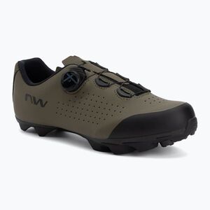 Férfi MTB kerékpáros cipő Northwave Scorpius Plus green forest/black (Scorpius Plus 80262080) kép