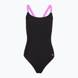 Női egyrészes fürdőruha Speedo Shaping Crossback neon violet (Shaping Crossback 8-00369815357) kép