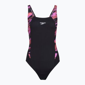 Női egyrészes fürdőruha Speedo HyperBoom Splice Muscleback neon violet (HyperBoom Splice Muscleback 8-1347015357) kép