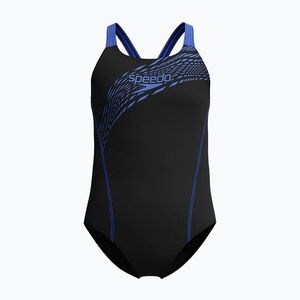 Gyerek egyberészes fürdőruha Speedo Medley Logo Medalist cobalt pop (Medley Logo Medalist 8-1345818373) kép