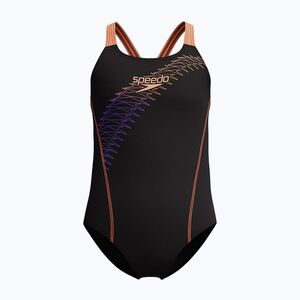 Gyerek egyberészes fürdőruha Speedo Medley Logo Medalist bright peach (Medley Logo Medalist 8-1345818692) kép