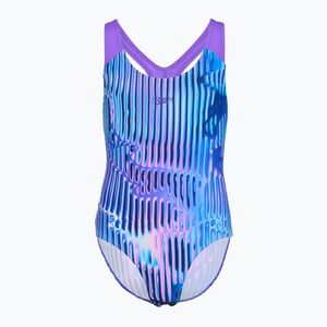 Gyerek egyberészes fürdőruha Speedo Digital Allover Splashback indigo glow (Digital Allover Splashback 8-00375015333) kép