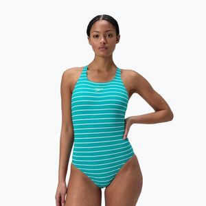 Női egyrészes fürdőruha Speedo Eco Endurance+ Printed Medalist turquoise gem (Eco Endurance+ Printed Medalist 8-00305316569) kép