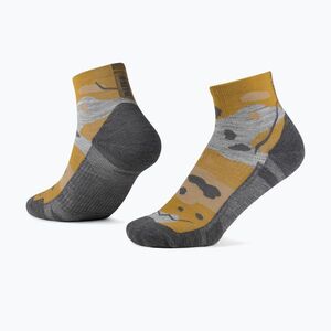Zokni BUFF Merino Lightweight Quarter LWQ2 khaki (Merino Lightweight Quarter LWQ2 137794.870.03.00) kép