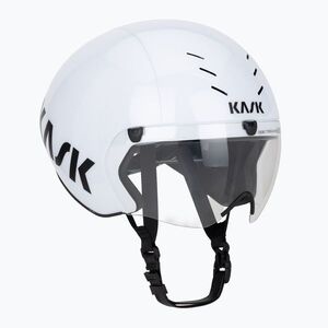 Kask bicycle KASK Bambino Pro white/clear (Bambino Pro CHE00042-CEVISOR010) kép