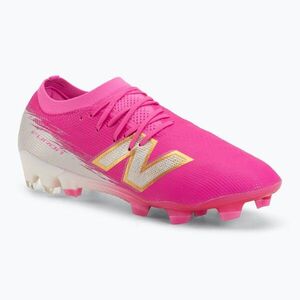 Buty piłkarskie New Balance Furon Elite V8 FG pink heat/sea salt/gold metallic (Furon Elite V8 FG UF1F6O4) kép