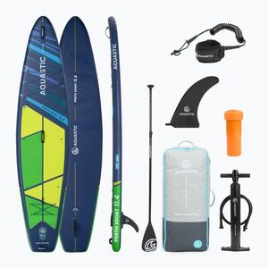 Deszka szett SUP felfújható AQUASTIC Perth Sport 11'4" MSL allround zöld (Perth Sport 11'4" MSL allround AQS-B6I038-GN) kép