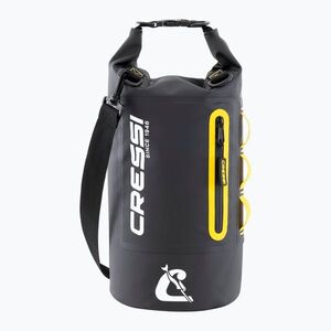 Vízálló zsák Cressi Ocelot Dry Bag 10 l black/yellow (Ocelot Dry Bag XUA930511) kép