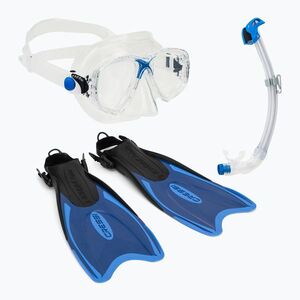 Sznorkelező készlet Cressi Palau Marea Dry Bag Set blue/azure (Palau Marea Dry Bag Set CA121221) kép