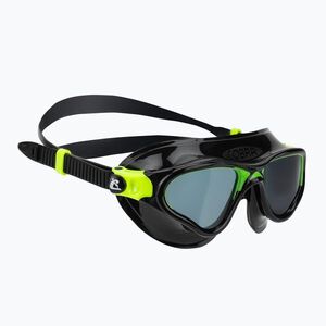 Úszómaszk Cressi Cobra black/black/lime smoked (Cobra DE2019561) kép