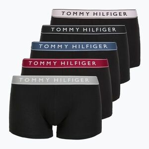 Boxeralsó Tommy Hilfiger Trunk WB 5 pairs pale pink/antique silver/ruby jewel/aegean sea/black (UM0UM038990WL) kép