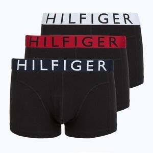 Boxeralsó Tommy Hilfiger Trunk WB 3 pairs medium red/tommy hilfiger white/desert sky (Trunk WB UM0UM038860SM) kép