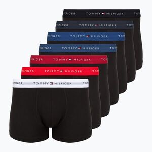Boxeralsó Tommy Hilfiger Trunk WB 7 pairs blk/mid red/aegean sea/dsrt sky/blu jeans/f r/wht (Trunk WB UM0UM0389505N) kép