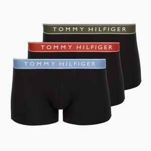 Boxeralsó Tommy Hilfiger Trunk WB 3 pairs brick blue/terra red/army green (UM0UM038810UC) kép