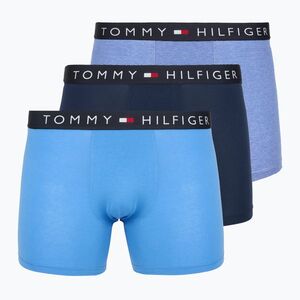 Boxeralsó Tommy Hilfiger Brief Stripe 3 pairs pitch blue/cobalt blue/minerali stripe (UM0UM037660V2) kép