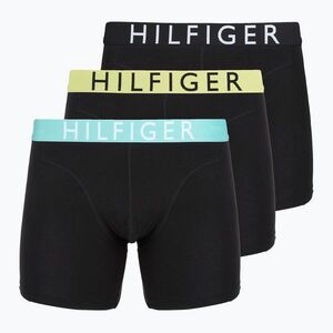 Tommy Hilfiger férfi boxeralsó 3 darabos csomag lemon curd/arctic aqua/fekete (UM0UM037540V6) kép