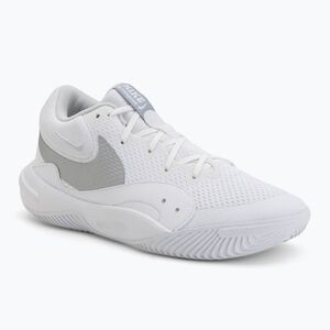 Röplabda cipő Nike Hyperquick Court Flight white/photon dust/metallic silver (Hyperquick Court Flight FN4678-102) kép