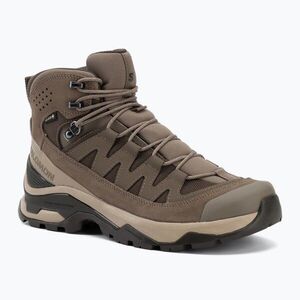 Férfi túracipő Salomon Quest Echo GTX walnut/dsrtan/blko (Quest Echo GTX L49146400) kép