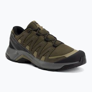 Férfi túracipő Salomon X-Adventure Recon Waterproof olvnig/martini (X-Adventure Recon Waterproof L47813200) kép