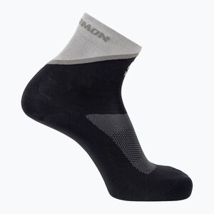 Zokni Salomon Pulse Ankle black/gull gray/silver cloud (Pulse Ankle LC290920056) kép