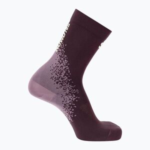 Zokni Salomon Gravel Crew butterfly/dusky orchid/huckleberry (Gravel Crew LC290960056) kép